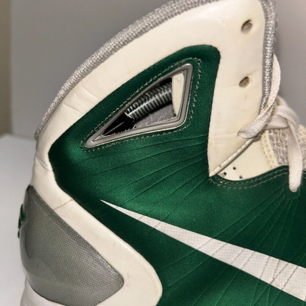Nike Hyperdunk Leather Basketball Shoes Flywire 407627 Green 2010 Men's Size 16 - Picture 7 of 16